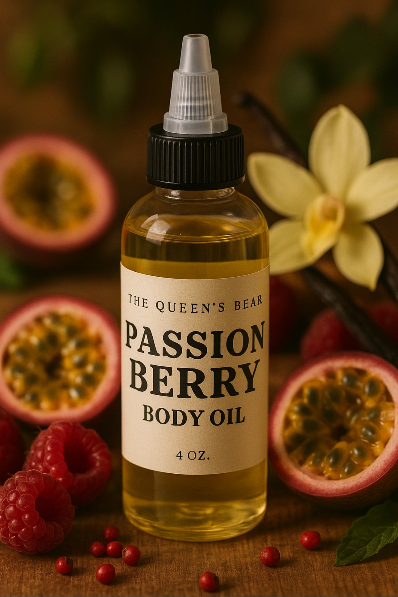 Luxurious Body Oil "Passion Berry"
