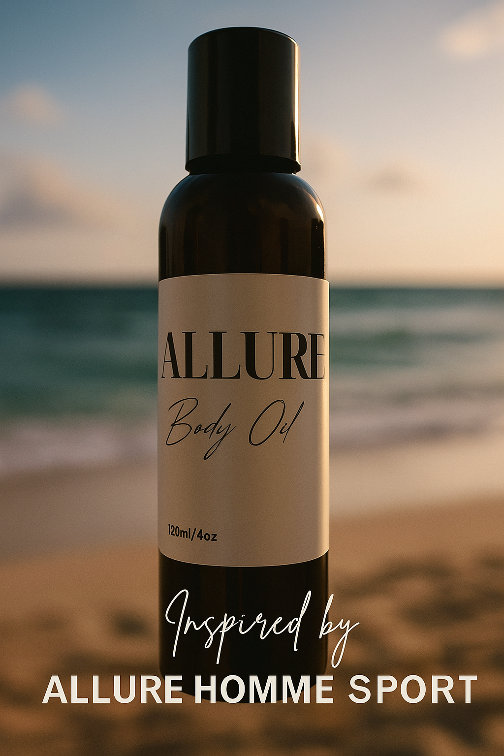 Allure body oil (inspired by Allure homme sport)