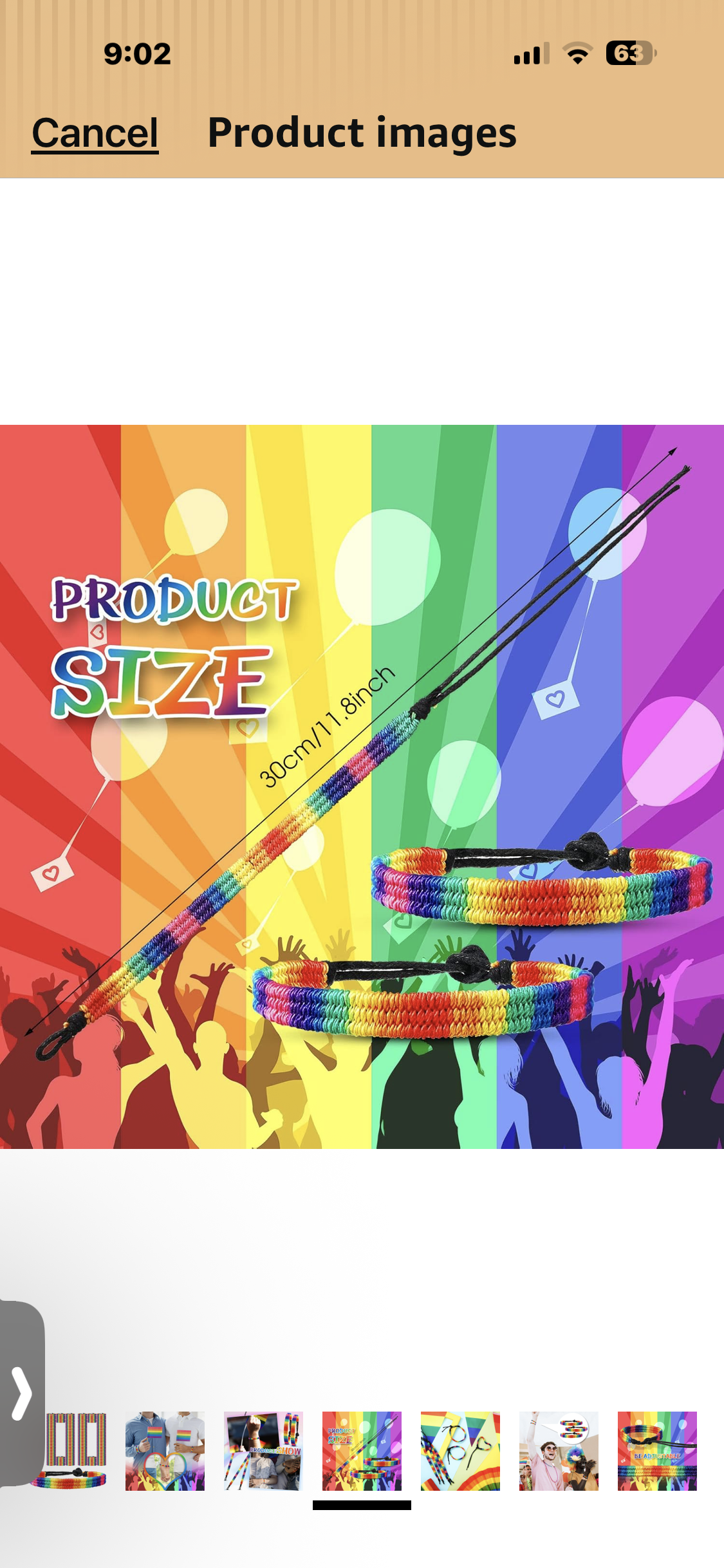 PRIDE BRACELET🏳️🌈