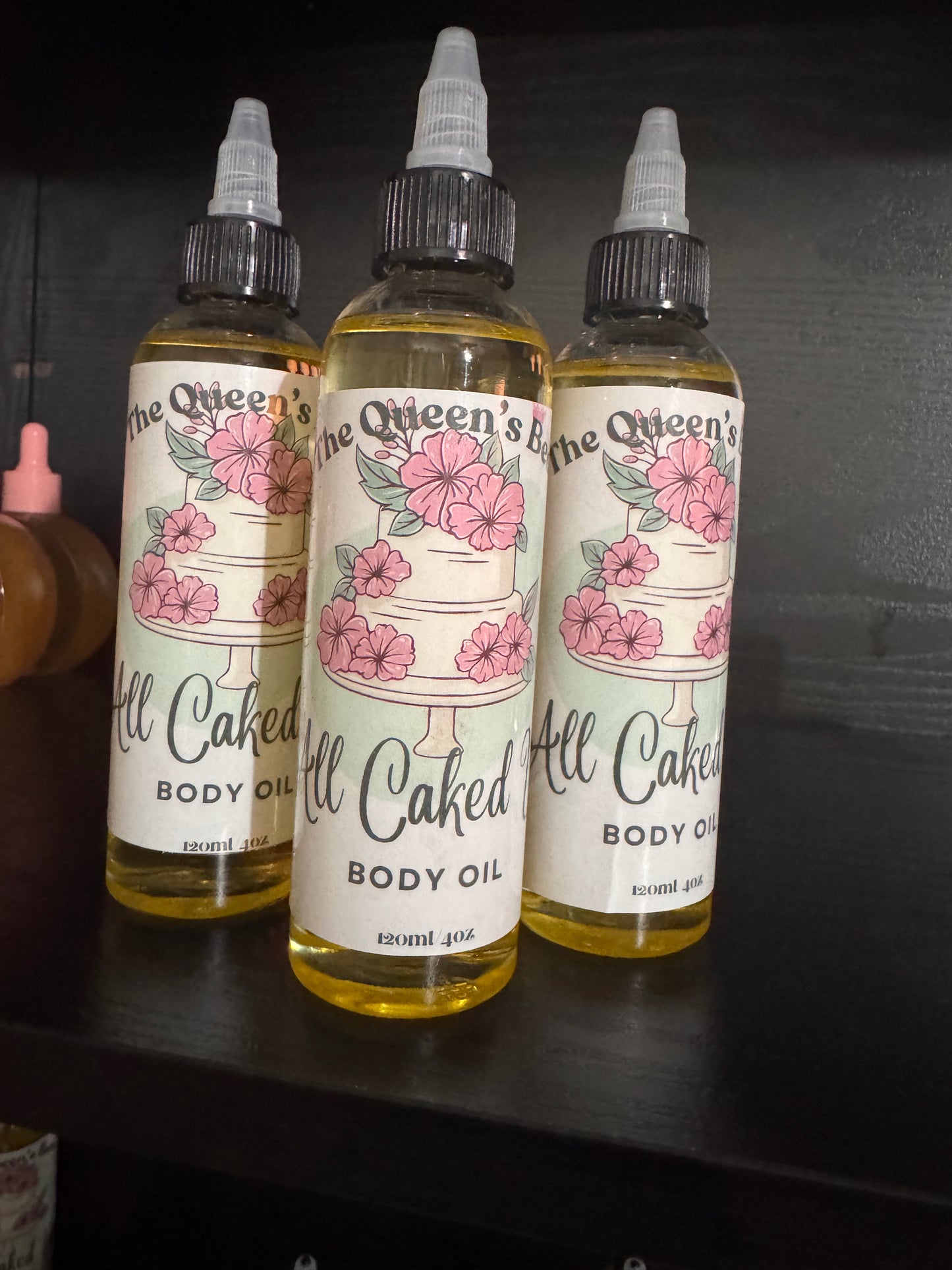 All Caked Up Body Oil