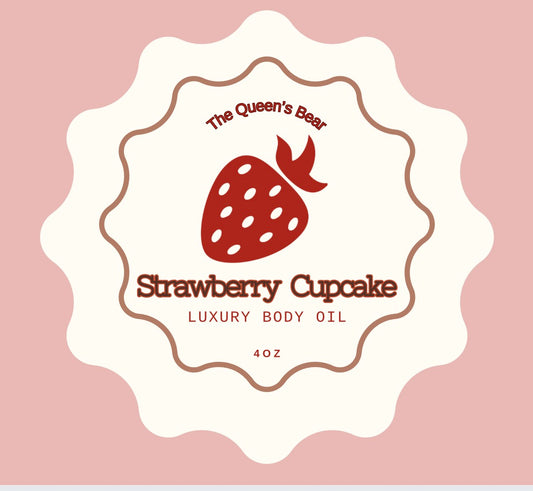 Strawberry Cupcake Body Oil