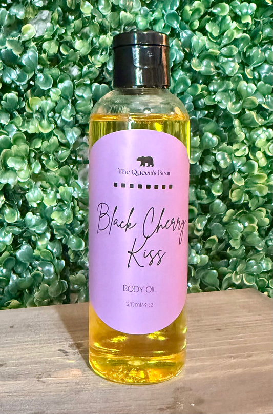 Black Cherry Kiss Body Oil