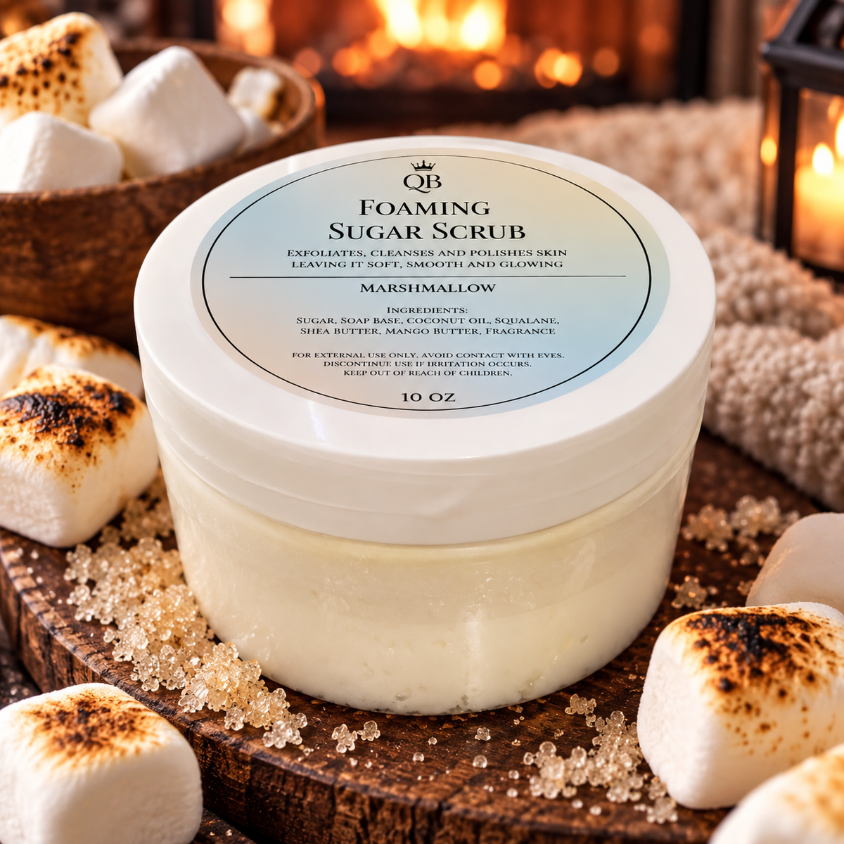 Foaming Sugar Scrub 10oz
