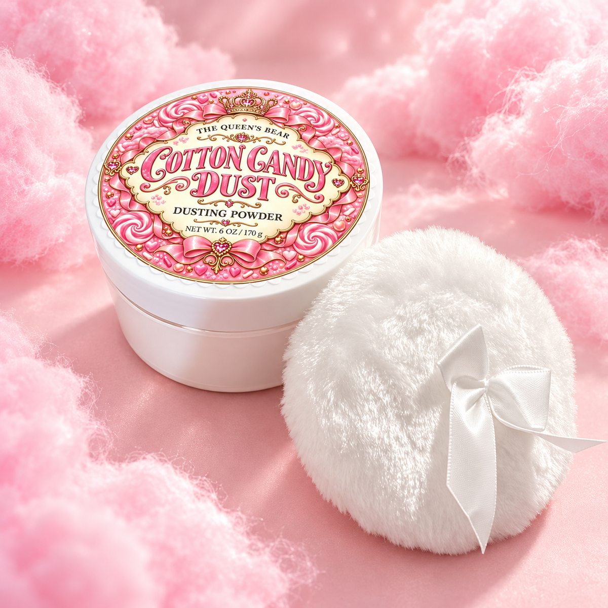 Cotton Candy Dust Dusting Powder